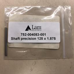 [752-004083-001/800322] Shaft,Perecision,.125 x 1.875, Lot of 4