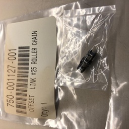 [750-001127-001/800319] Offset Link #25 Roller Chain, Lot of 2