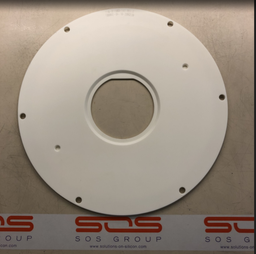 [716-011580-141/800281] Plate, w/C 4" (1.5mm Cov w/Pin), Rev.E