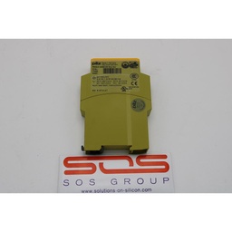 [PNOZ X1 24V/100741] SAFETY RELAY, 24V, 3PST-NO, 8A, Lot of 2